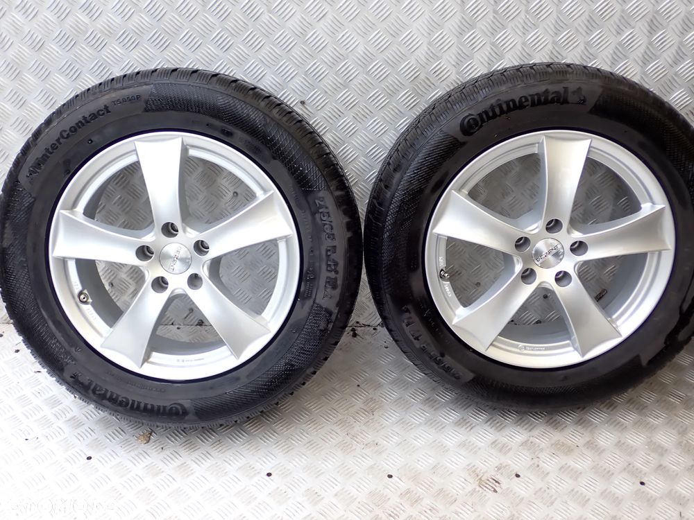KOŁA FELGI ALUMINIOWE DEZENT  6,5JX17  ET 33  5X112  KBA 50843 Z OPONAMI ZIMA 215/65/17 - 3