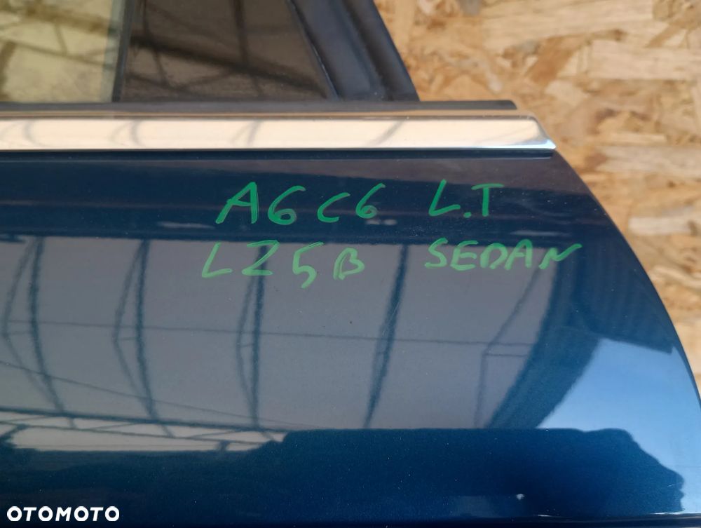 Audi A6 C6 Sedan Drzwi Boczne Lewy Tył L.T. Kol. LZ5B - 4