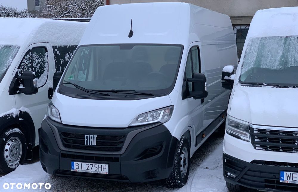 Fiat DUCATO L4H3 MAXI 17m3 LONG WZMOCNIONY HAK-3t. Silnik Euro6 Homologacja VAT-1 Serwis ASO FIAT GWARANCJA - 4