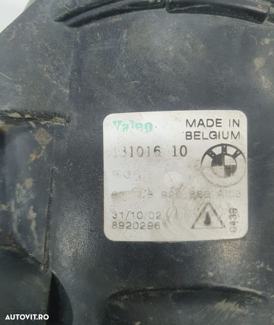 Proiector ceata stanga 13101610 BMW X5 E53 (facelift) seria - 2