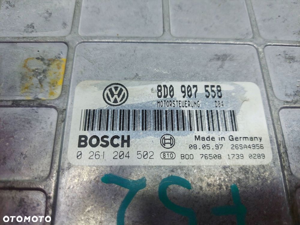 Komputer Sterownik Silnika 8D0907558 0261204502 Audi A4 B5 1.6 - 5