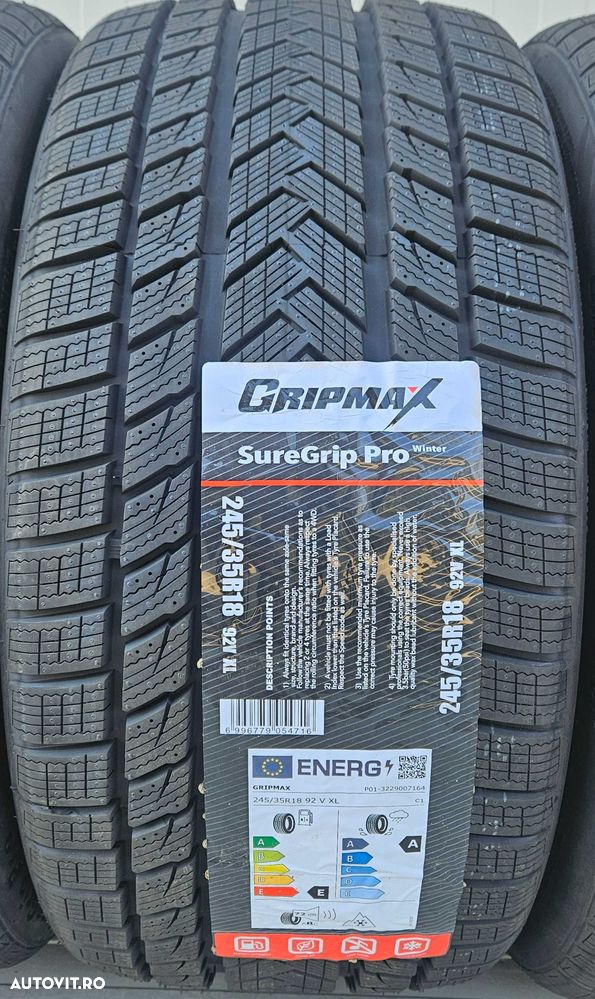 245/35 R18, 92v xl, GRIPMAX Pro Winter, Anvelope de iarna M+S - 2