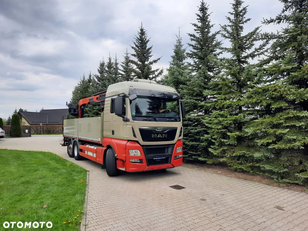 MAN TGX 26.480 z HDS Palfinger PK 18001L / 3-oś skrętna - 9