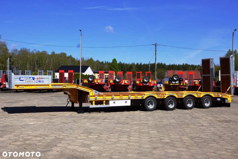 Inny 4 OSIOWA NACZEPA NISKOPODWOZIOWA - ZAGŁĘBIENIE NA ŁYŻKĘ KOPARKI - NAJAZDY HYDRAULICZNE - 7