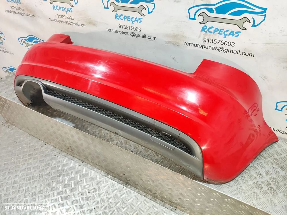Parachoques traseiro original AUDI A3 8P 8P3 RESTYLE FASE 2 SLINE S-LINE S LINE - 6