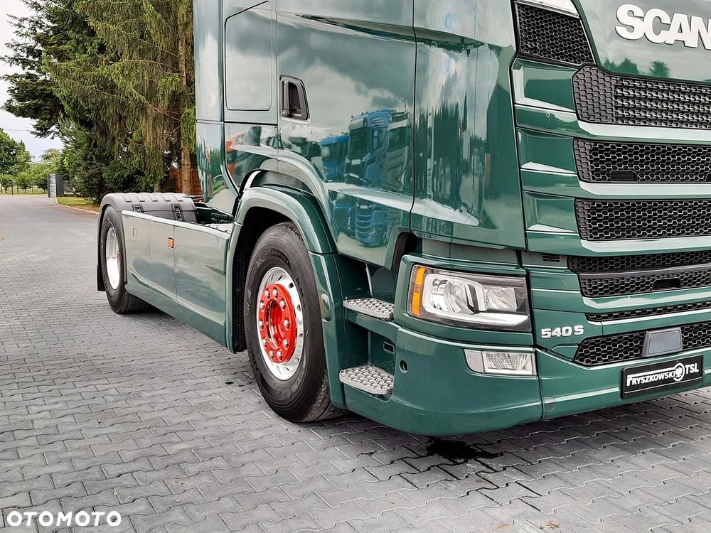 Scania S 540 / ACC / RETARDER / WAGA / Full Led / Duża Navi / Serwis Niemcy - 11