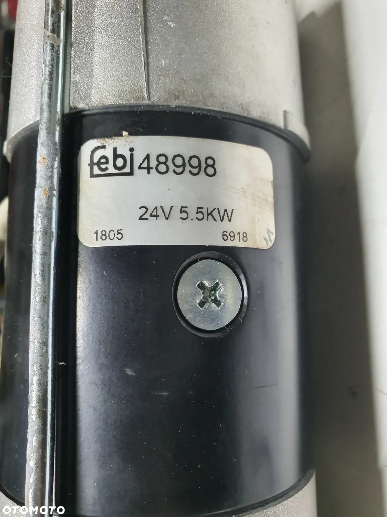 Rozrusznik 24V, 5.5kW, Febi 48998, 504042667, IVECO - 3