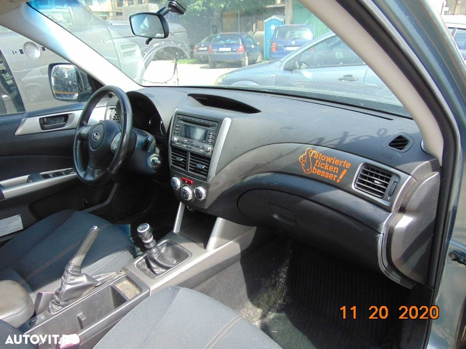 Plansa Bord Subaru Forester 2008-2013 airbag sofer pasager centuri - 2
