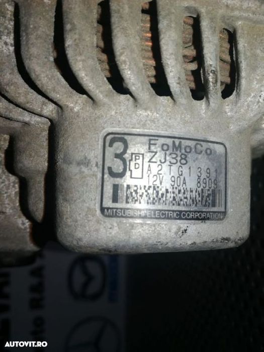 Alternator Mazda 2 Motor 1.3 Benzina Livram Oriunde Alternator Mazda 2 Motor 1.3 Benzina Livram Ori - 3
