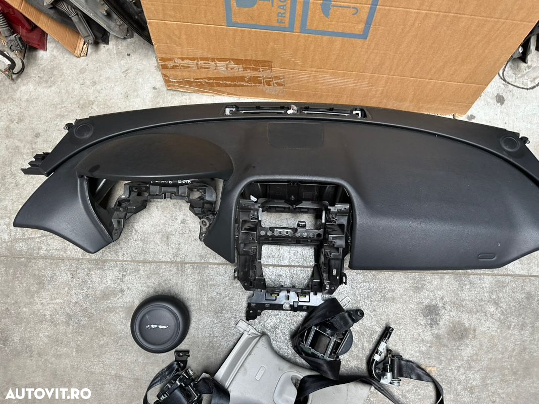 Kit airbag JAGUAR F-PACE an 2016-2022 format din airbag volan, airbag pasager, 2 centuri fata , 2 centuri spate si plansa bord - 4