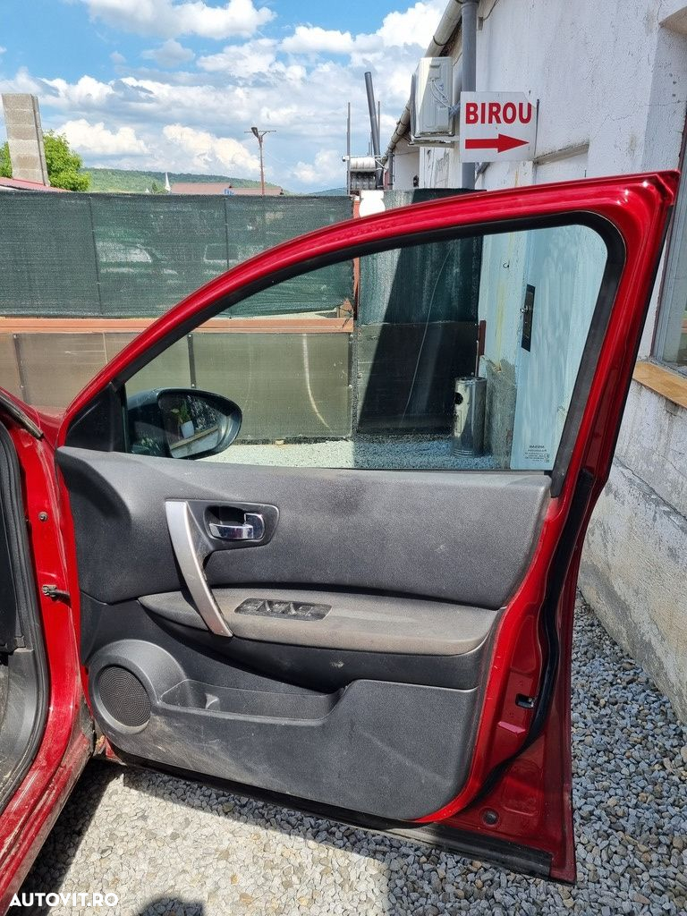 Usa Dreapta Fata Nissan Qashqai Facelift 2010 - 2013 SUV 4 Usi Alizarin crimson NAJ (1300) - 2