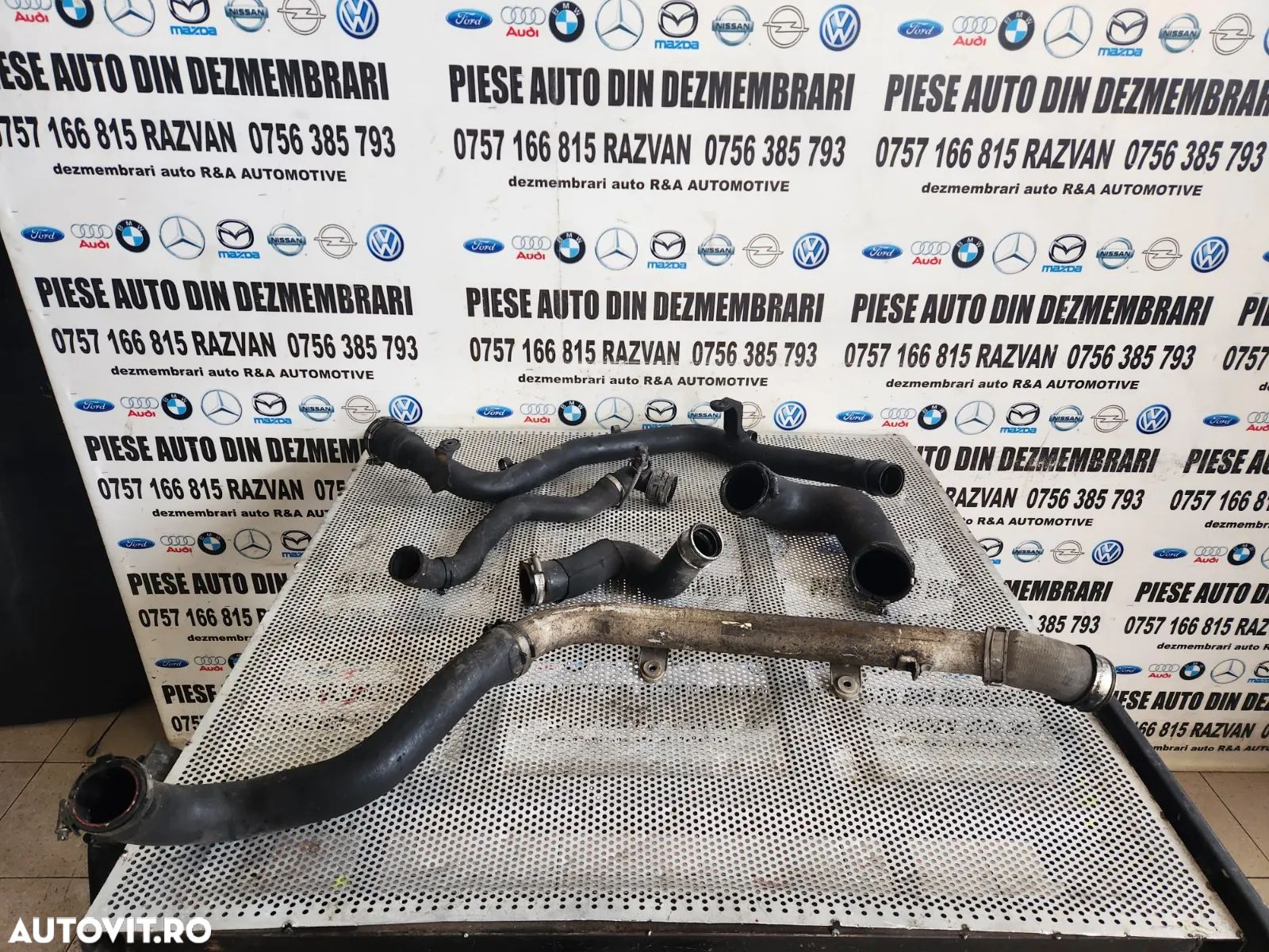Furtun Tubulatura Conducta Intercooler Apa Audi Q7 7L Vw Touareg 7L Dezmembrez Audi Q7 3.0 Diesel B - 1