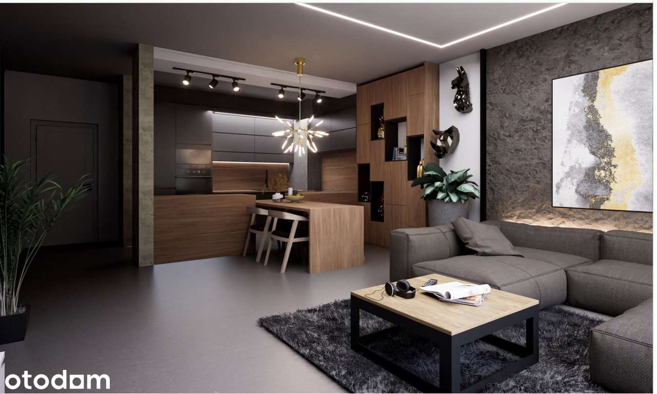 Luksusowy apartament bezczynszowy z balkonem
