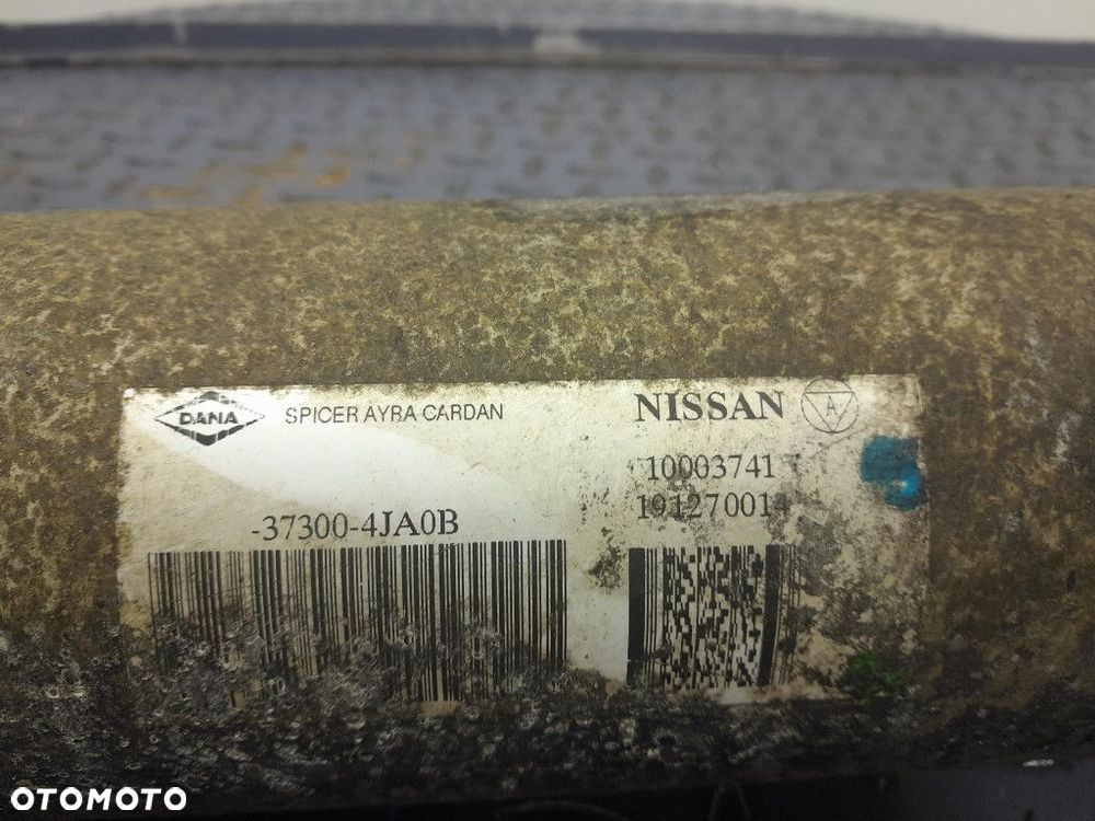 NISSAN NAVARA IV D23 15- 2.3 DCI 190 KM WAŁ NAPĘDOWY 37300-4JA0B - 6