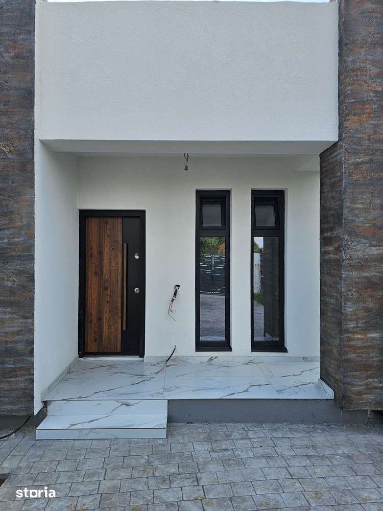Casa noua,la cheie, cu utilități.Teren 300mp - Imagine principală: 2/9