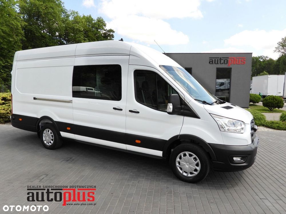 Ford TRANSIT FURGON BRYGADÓWKA 6 MIEJSC TEMPOMAT KLIMATYZACJA  185KM - 2