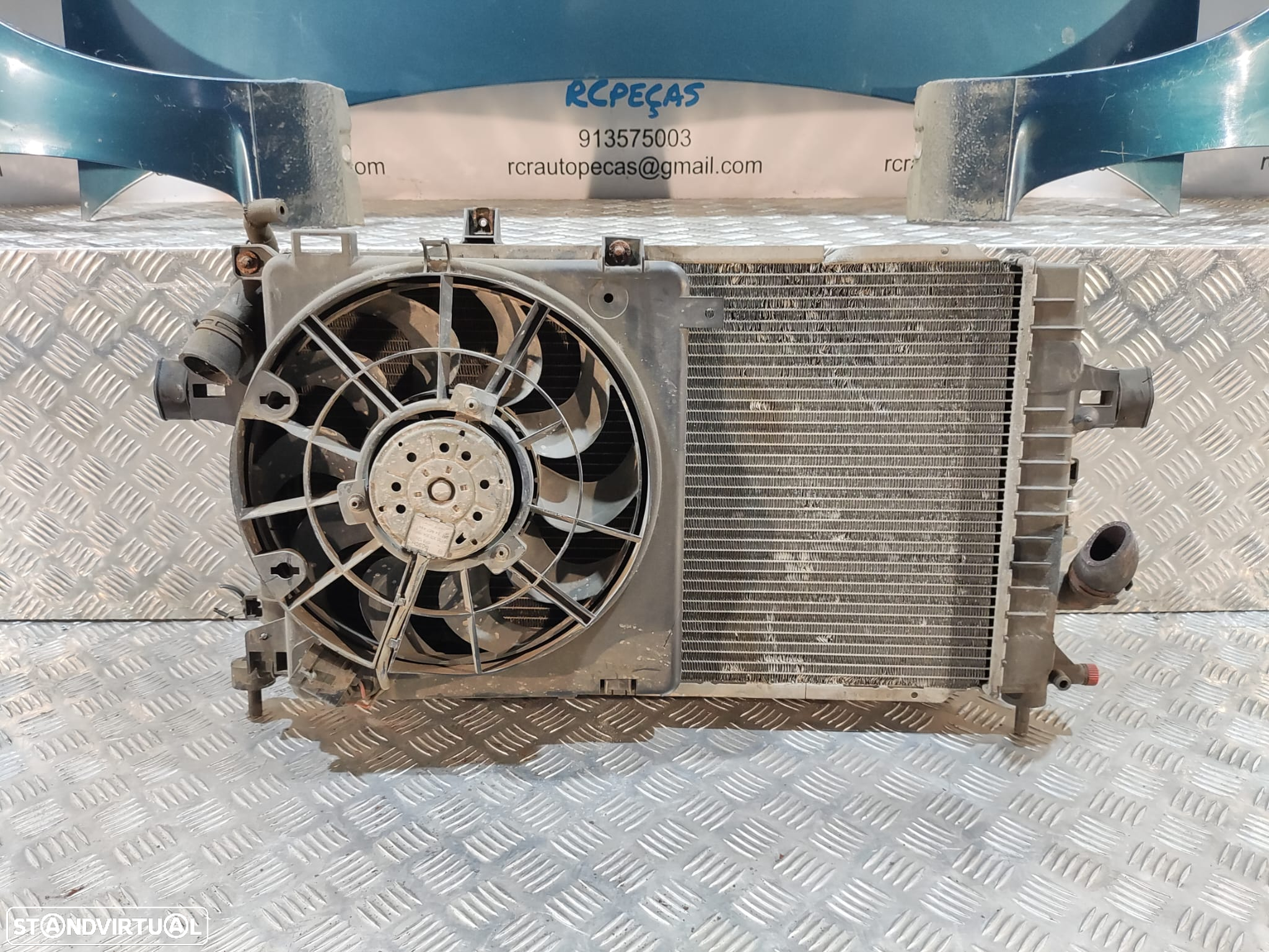 FRENTE COMPLETA OPEL ZAFIRA B A05 CAPOT PARACHOQUES GUARDA-LAMAS OTICAS RADIADOR - 13
