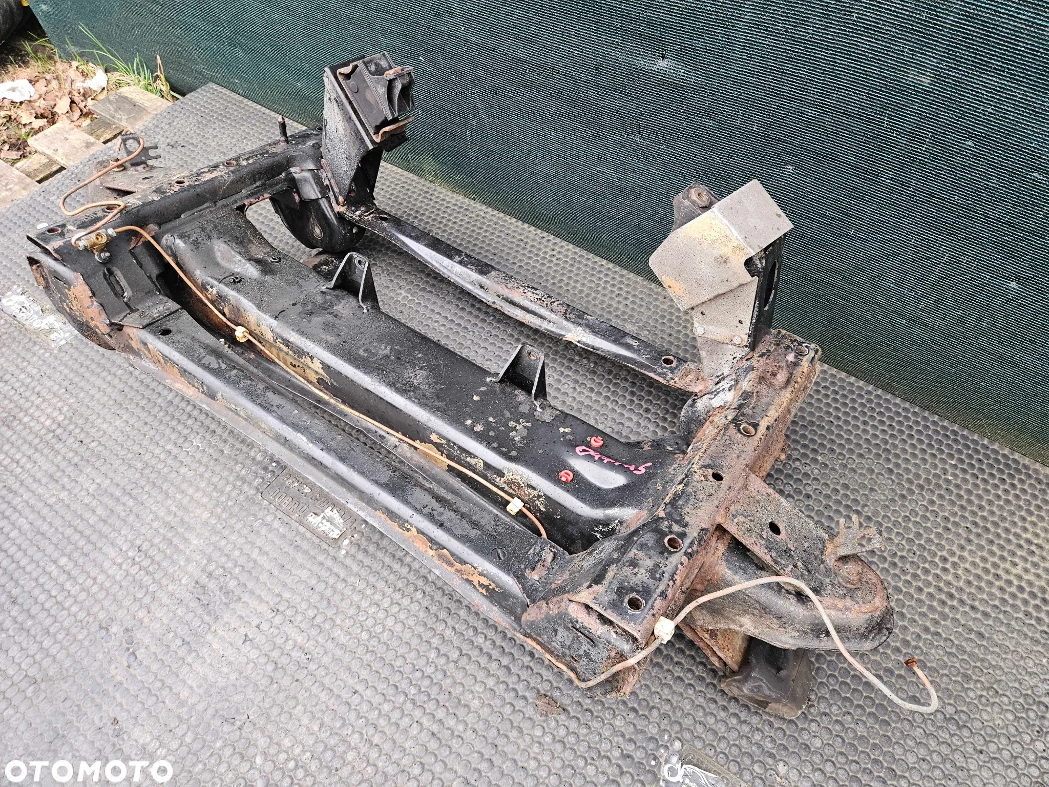 Sanki Belka Wózek Zawieszenia Trawers Przod Przednia Resor Pioro Mercedes Sprinter 901 902 VW LT - 8