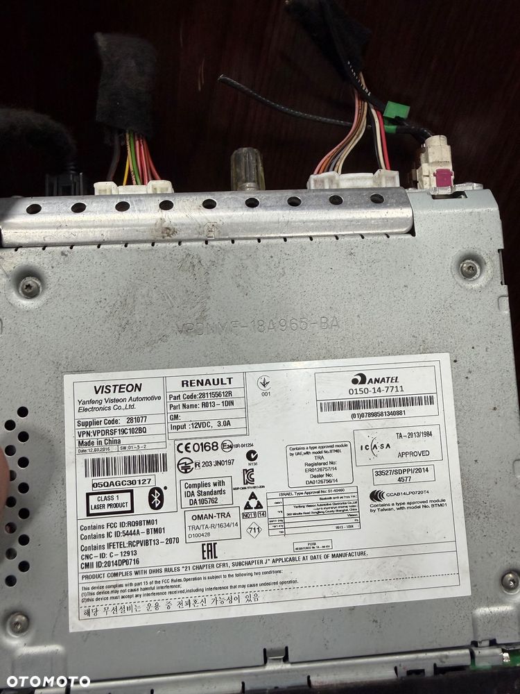 Radio Renault Master III 17r 281155612R - 2