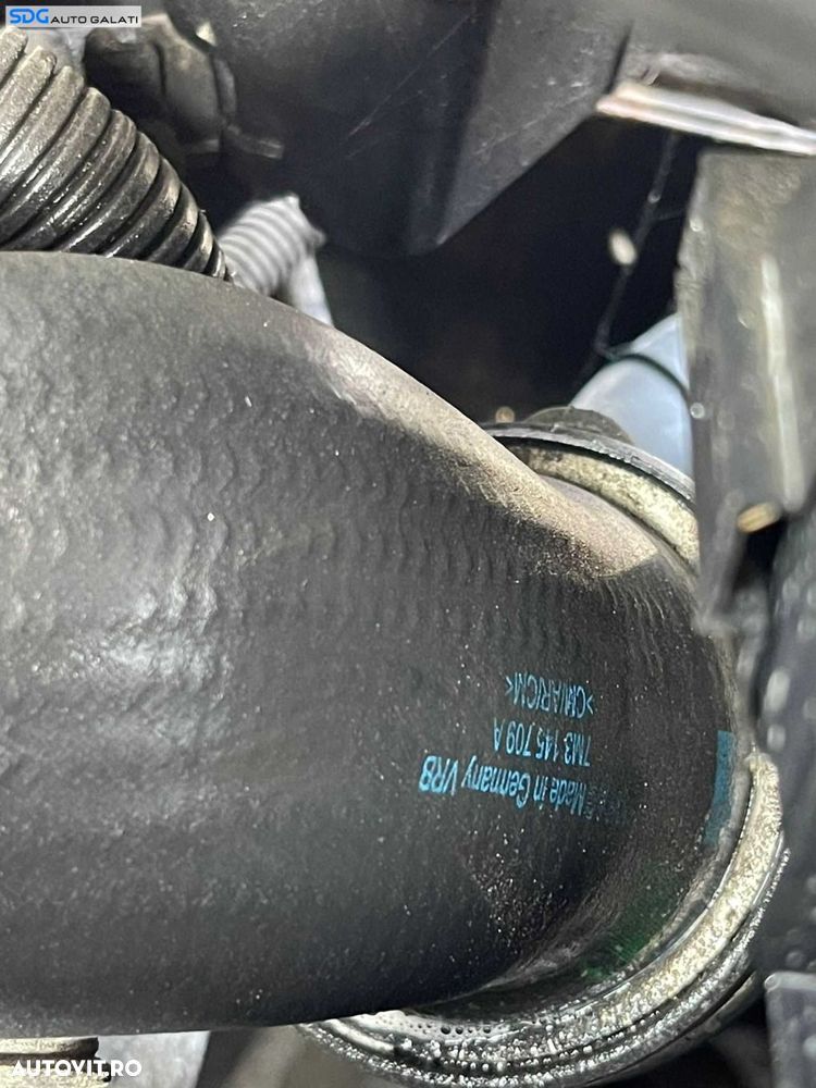 Furtun Conducta Tubulatura Presiune Aer Intercooler Seat Alhambra 2.0 TDI BRT BVH 2001 - 2010 Cod 7M3145709A [C0510] - 3