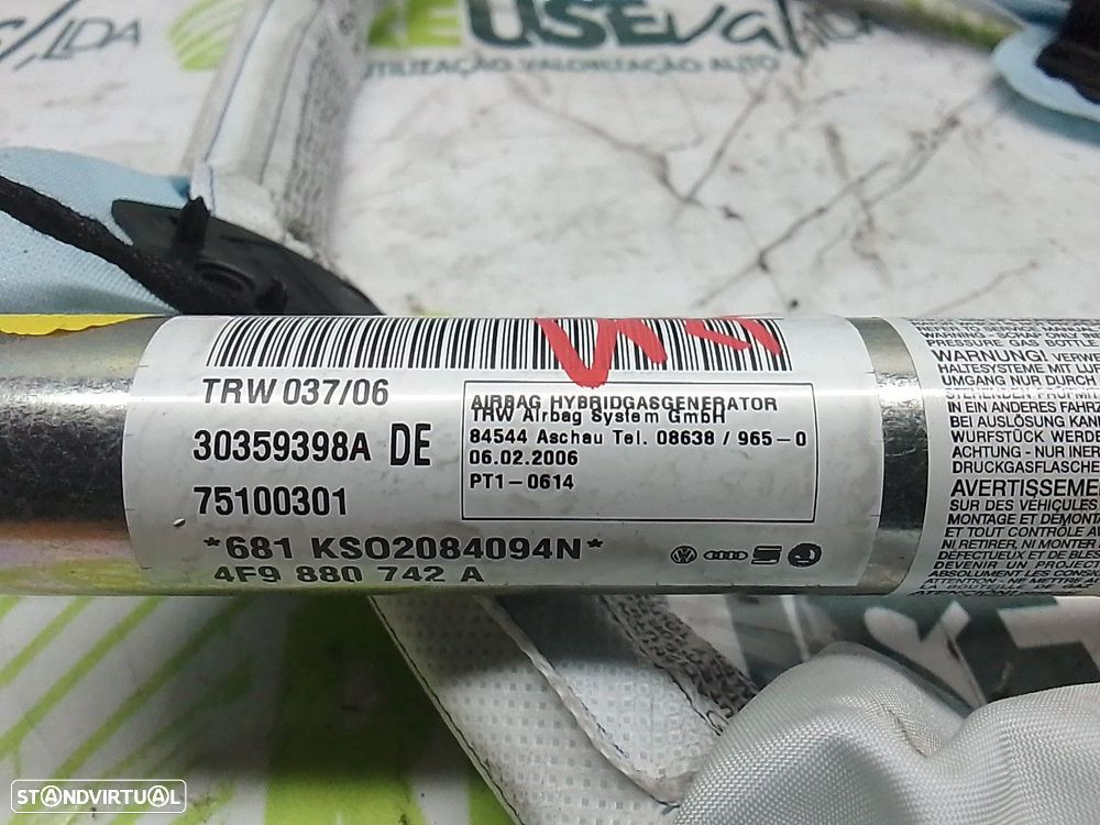 Airbags De Cortina Dto Audi A6 Avant (4F5, C6) - 2