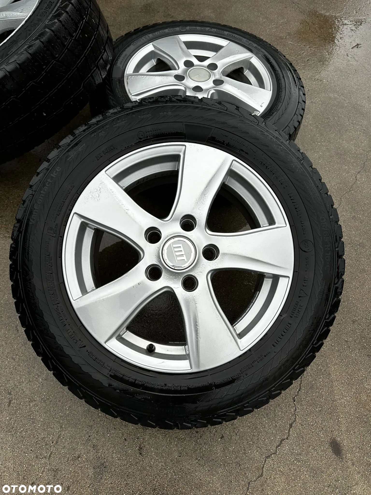 Koła Zimowe Felgi Aluminiowe VW T6 T5 205/65 R16C Opony Continental 2022r - 6