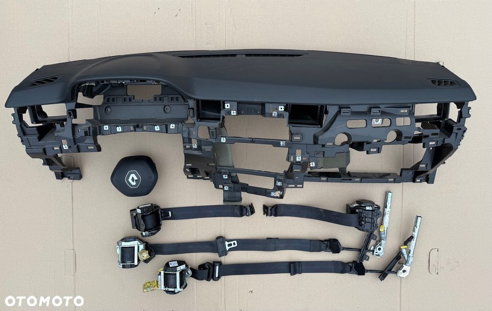 RENAULT ARKANA RS 21-24 KOMPLET DESKA ROZDZIELCZA PASY AIRBAG ORYGINAŁ - 2