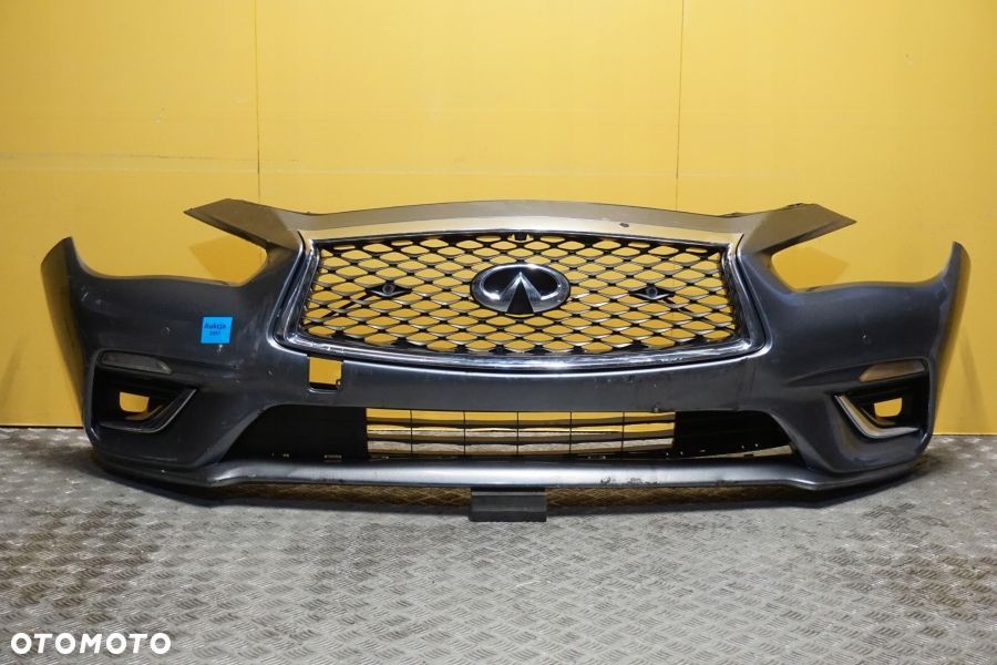 INFINITI Q50 LIFT 2018 - Zderzak Przód Przedni Atrapa Kratka PDC USA - 1