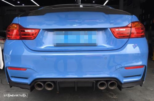 Difusor Bmw M4 F82 F83 M3 F80 Carbono - 11