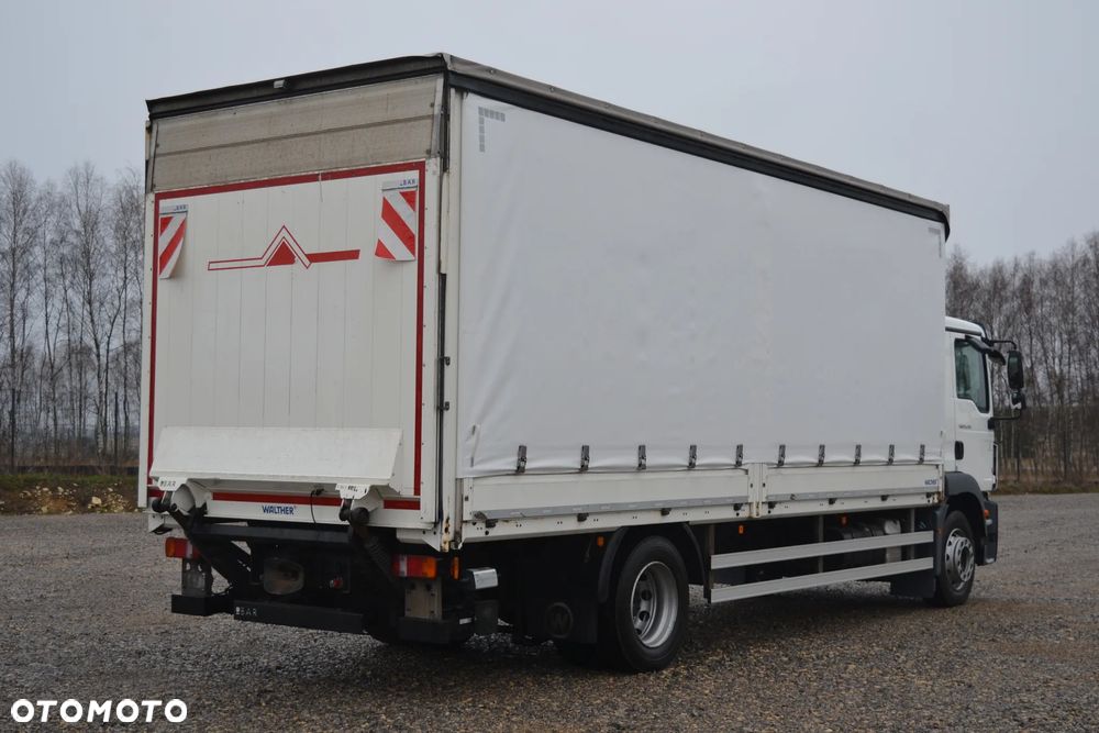 MAN TGM 15.250 18.250 Dwustronna burto-firanka Firana Winda 2000 kg udźwigu Import Niemcy SUPER STAN - 4