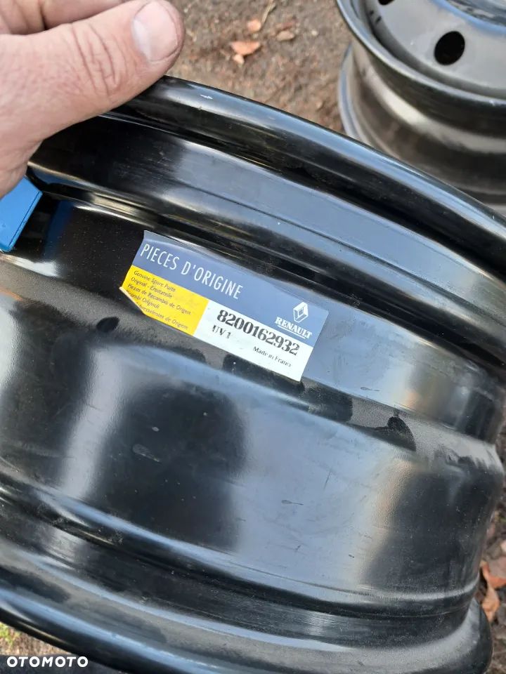 Felgi stalowe Renault Laguna II 6.1/2JxH2 ET 50 8200162932 Czujniki ciśnienia TPMS - 7