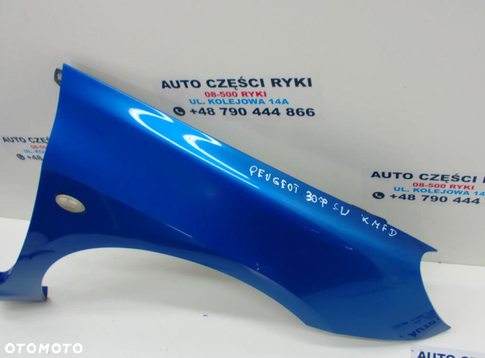 Peugeot 307 Błotnik Prawy Lewe Przód KMFD - 3