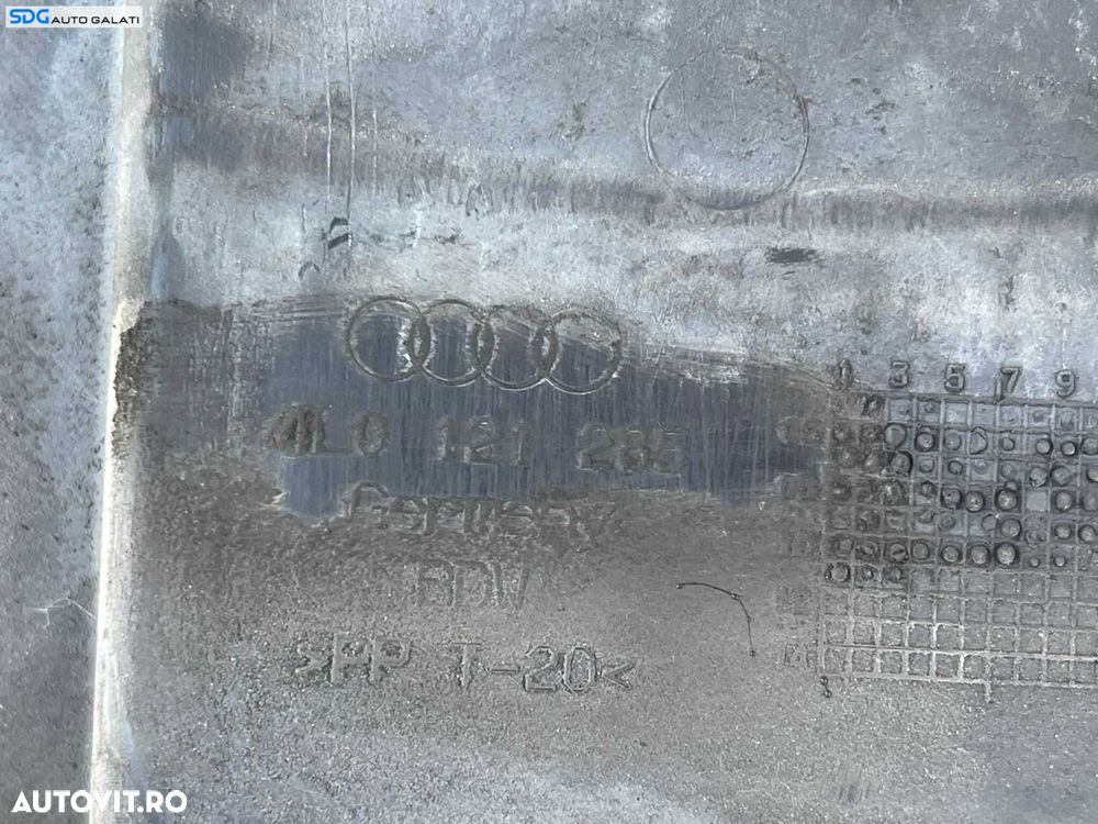 Capac Plastic Panou Frontal Ornament Superior Radiatoare Audi Q7 4.2 TDI 2007 - 2015 Cod 4L0121285 [C6401] - 4