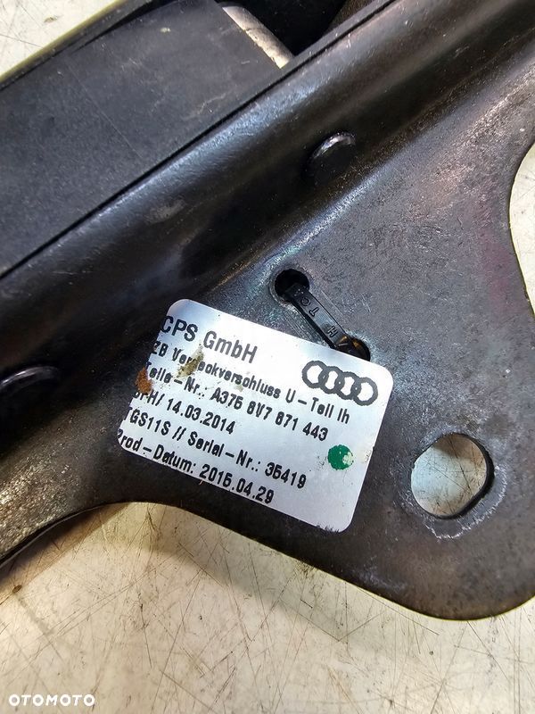 ZAMEK RYGIEL DACHU LEWY AUDI A3 8V CABRIO 8V7871443 - 4
