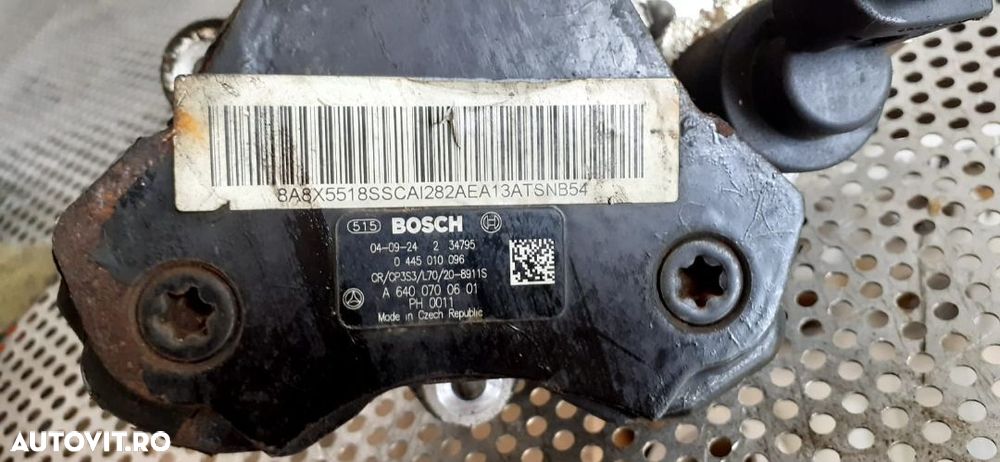 Pompa Inalte Inalta Presiune Mercedes A/B Class W169 W245 2.0 Cdi - 6