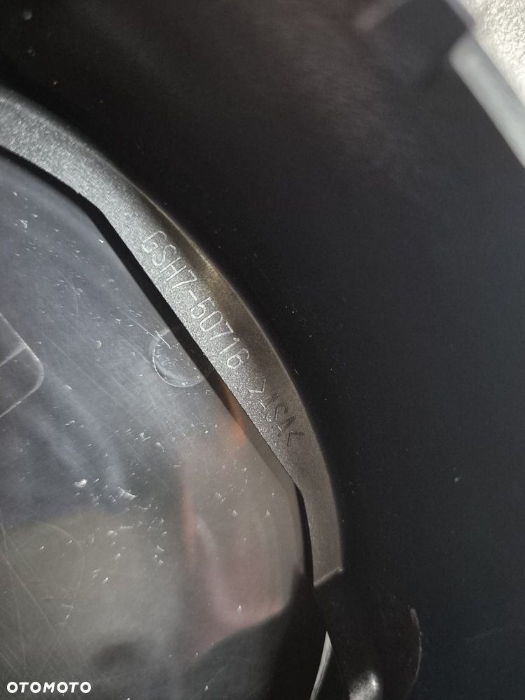 MAZDA 6 2018 2026 Emblemat przedni Znaczek przód pod radar z podstawką wspornikiem GSH751730 GSH750716 - 7
