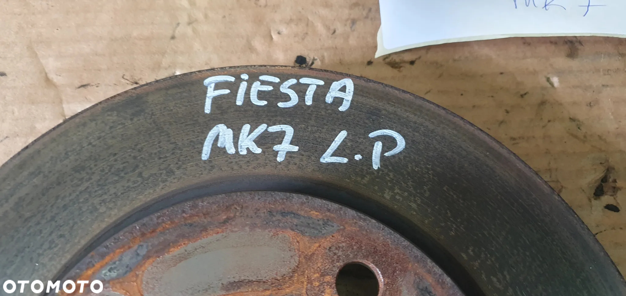 Tarcze hamulcowe klocki przód przednie Ford Fiesta MK7 8V51-1125-AB - 9