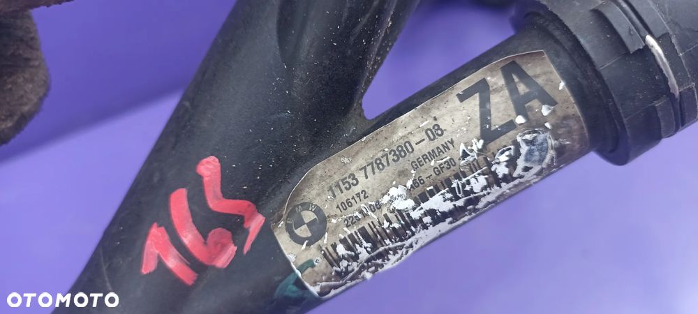 WĄŻ PRZEWÓD WODY MAGISTRALA 7787380 BMW E60 E61 2.0D 204D4 - 7