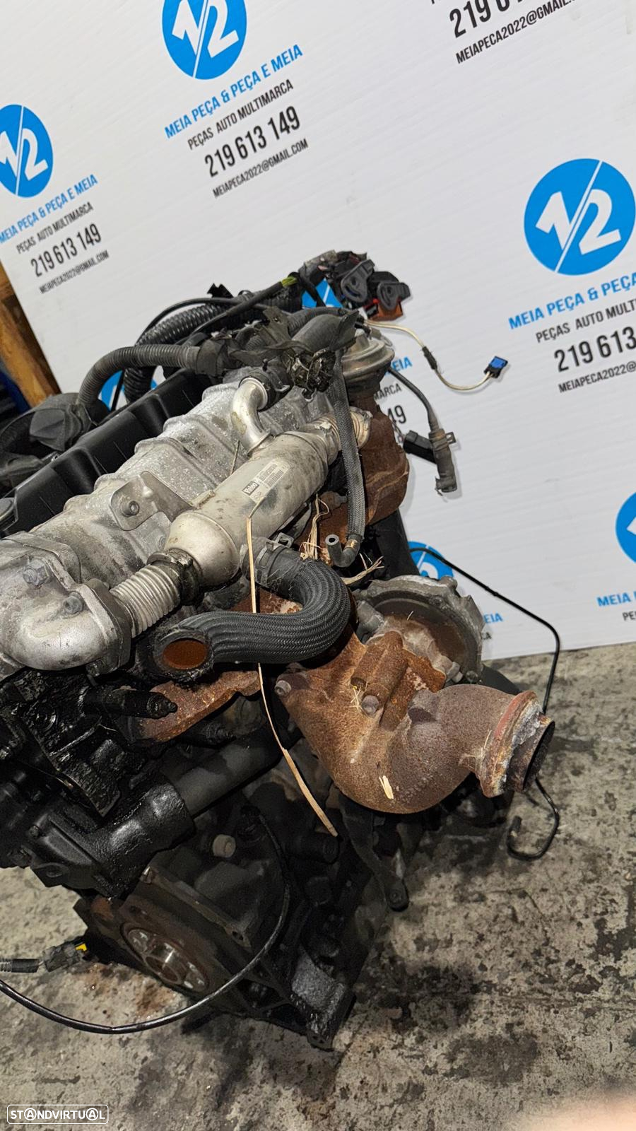Motor 2.0 Hdi peugeot citroen RHZ - 2