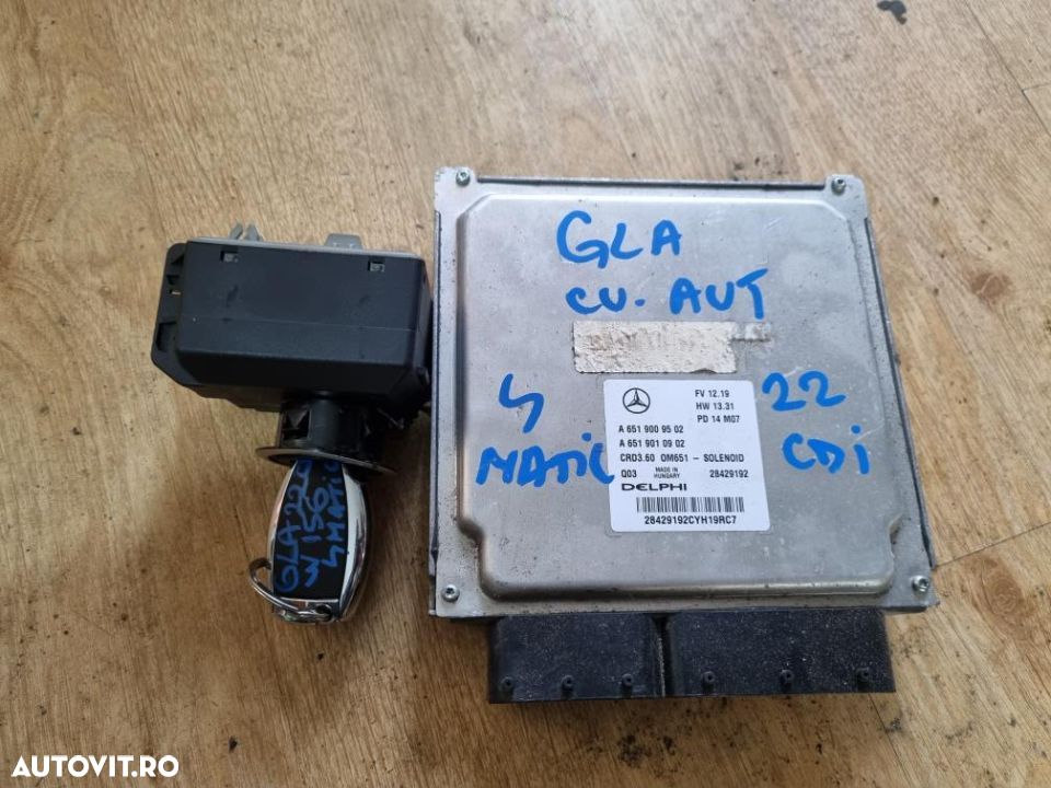 kit pornire mercedes gla220 cdi 4 matic w156 an 2014 - 1