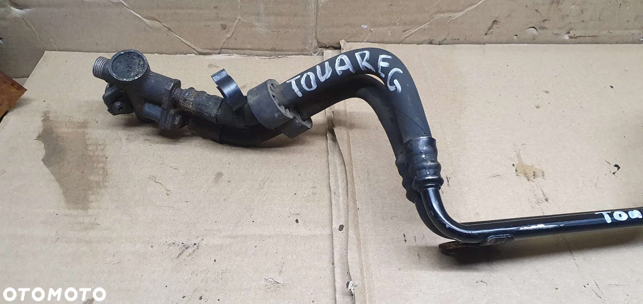 Przewód oleju skrzyni biegów Regulator VW Touareg 7L0317027A 7L6317801F - 2