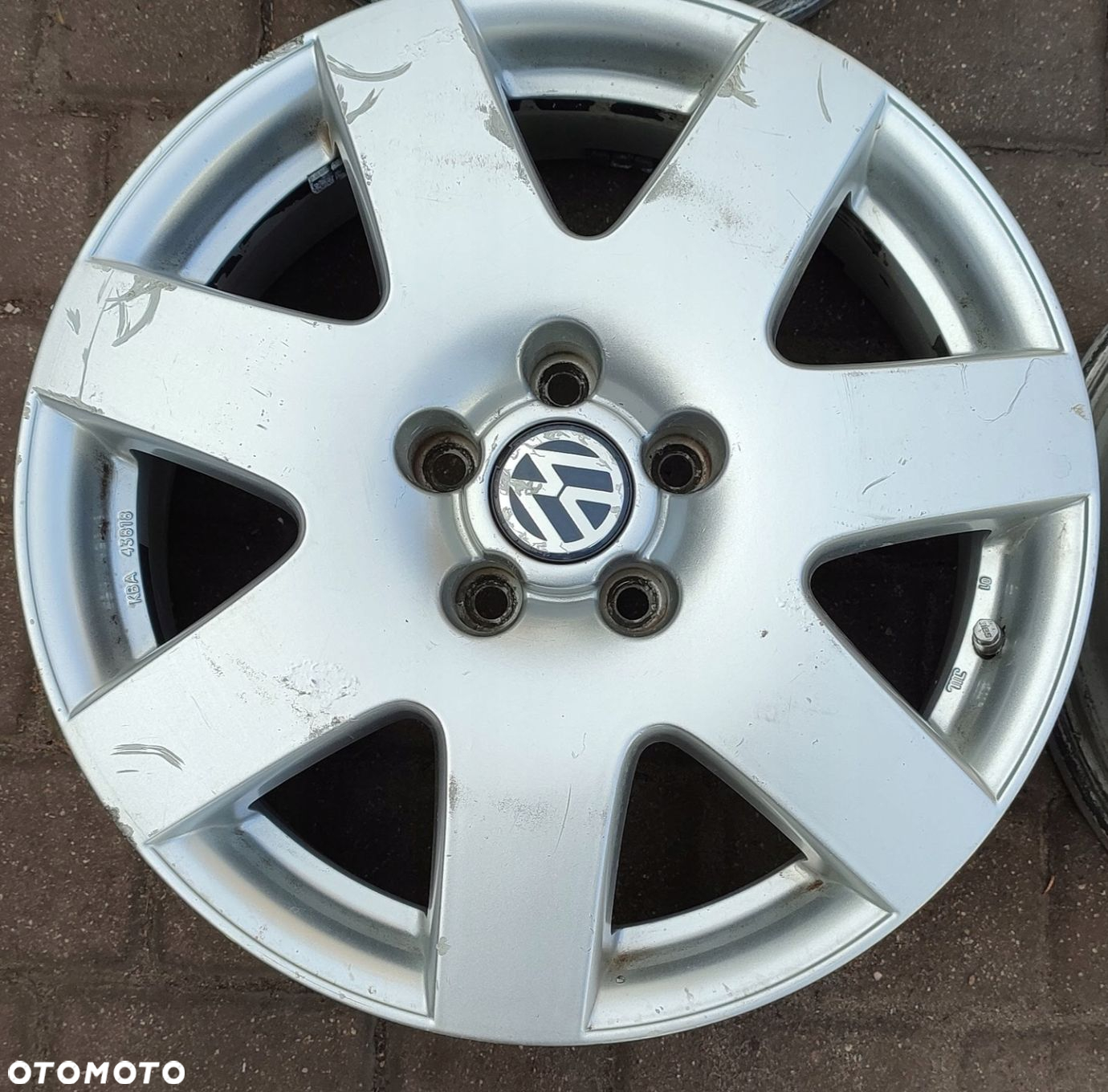 Felgi Aluminiowe Oryg. BBS Vw Passat 17 Cali 5x112 7Jx17 Et37 Ø57,1mm 3B0 - 2