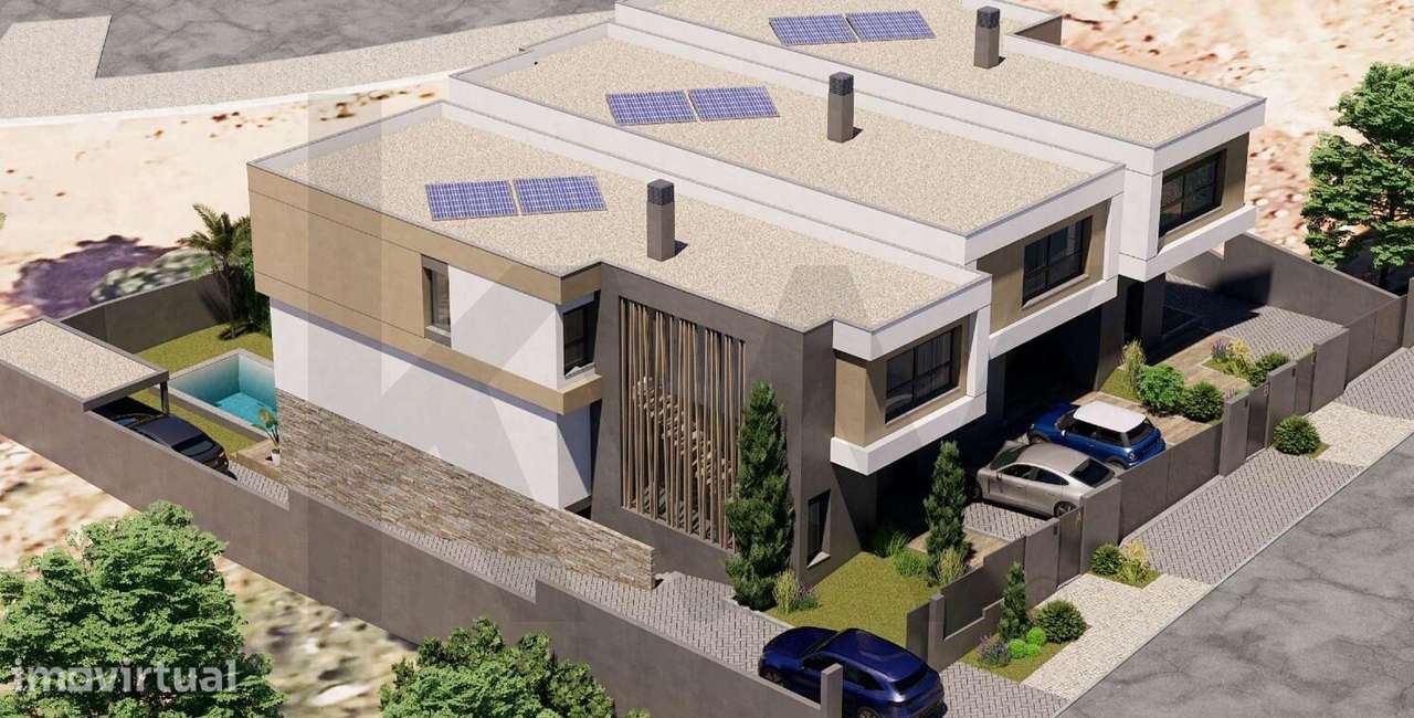 Terreno com 1.105m2 com Projeto Aprovado em Manique de Baixo, Cascais. - Grande imagem: 2/14