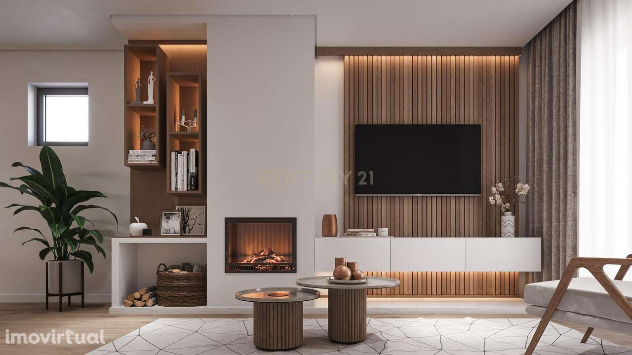 Luxuosa Moradia T3 + 1 -  Empreendimento Casas da Pena, na Madalena - Grande imagem: 5/19