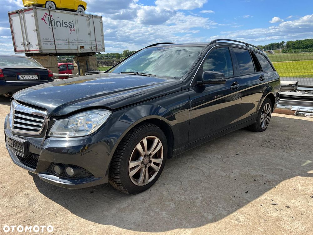 Mercedes C-klasa W204 Lift 2012 kombi C200 (183U) części zderzak maska błotnik klapa deska fotele drzwi lampy - 6