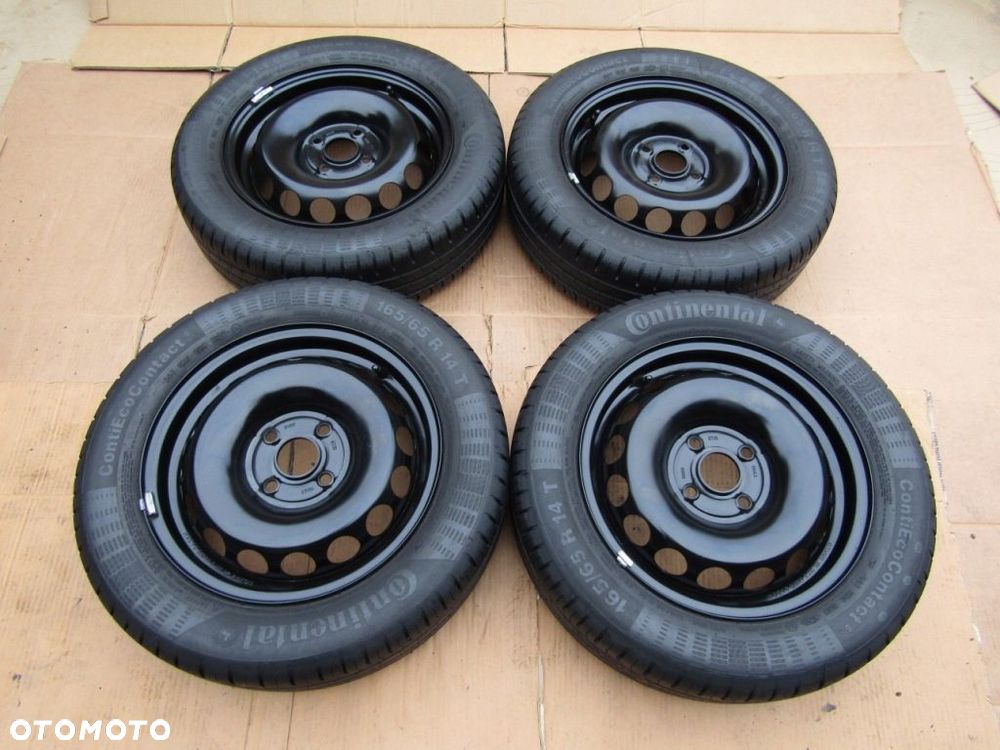 4x FELGI KOŁA 14 Citroen C1 II Toyota Aygo II Peugeot 108 OPONY 165/65 LETNIE - 3