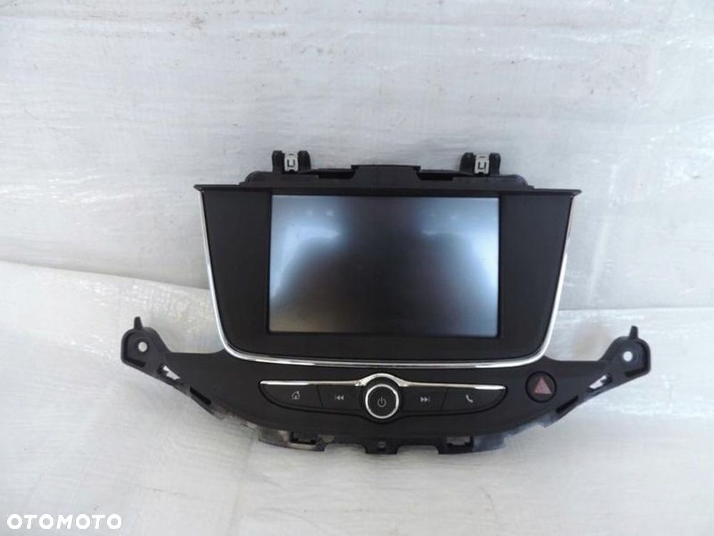 OPEL ASTRA K WYŚWIETLACZ NAWIGACJI 555343750 42342511 - 1