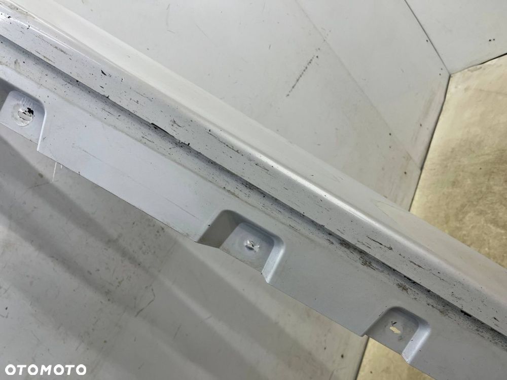 Listwa progowa BMW 5 F10 F11 sedan kombi 10-17r. prawa nakładka progu zewnętrzna kolor Mineralweiss - 8