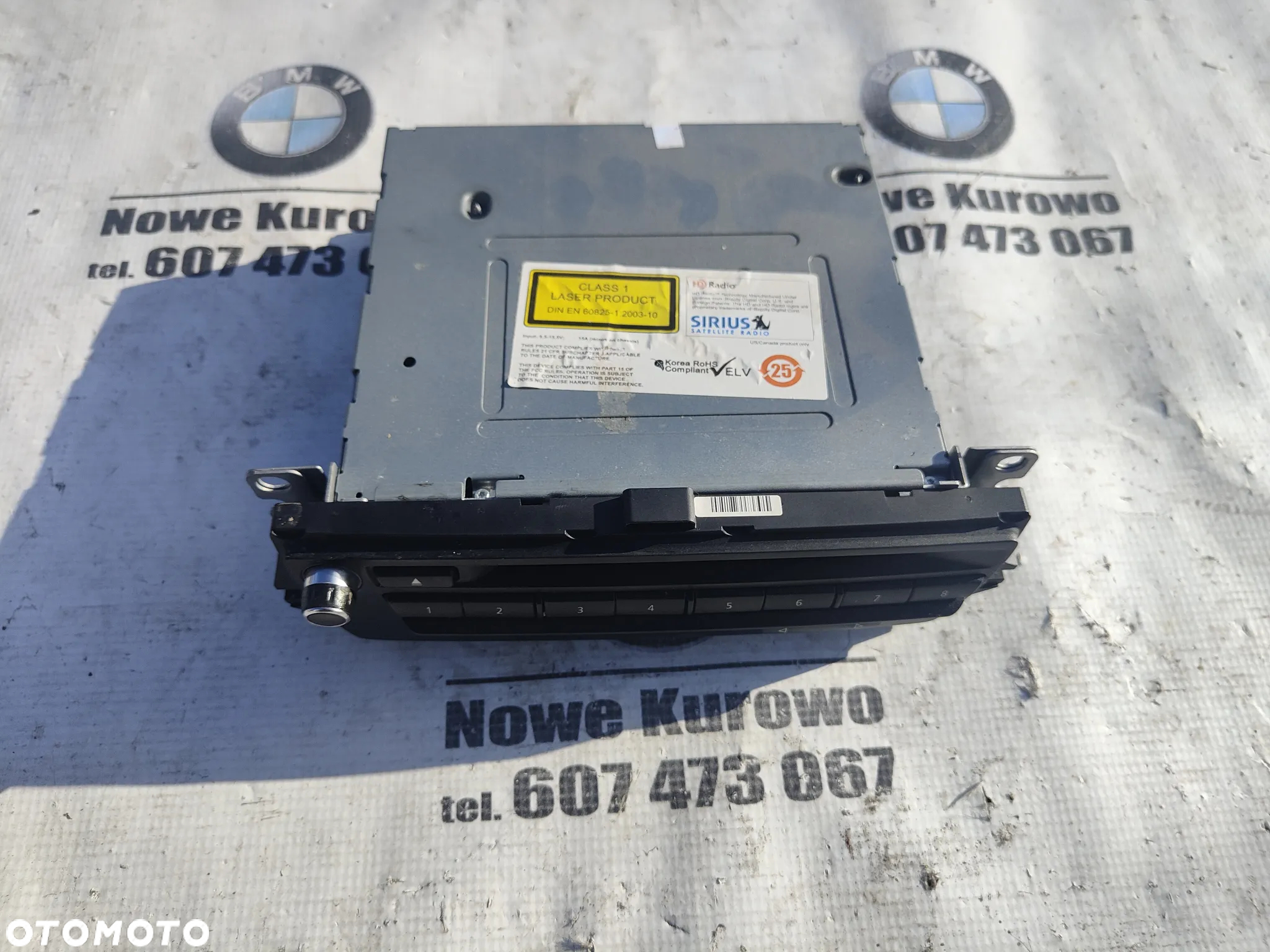 BMW E90 E91 Radio Nawigacja Czytnik nawigacji 9223314 - 3