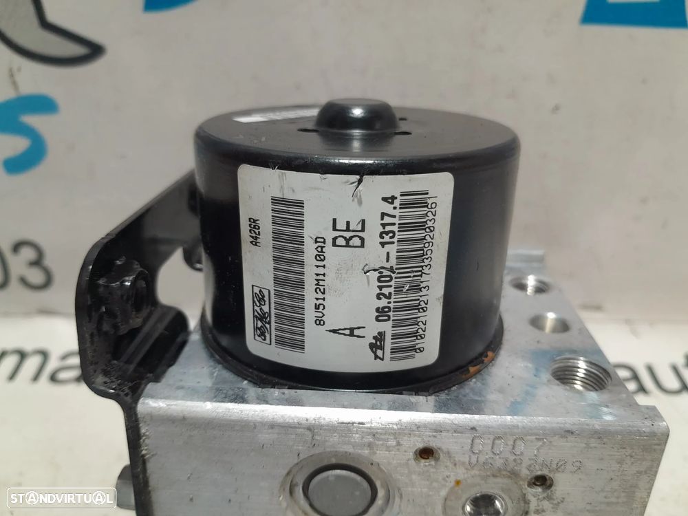 ABS MODULO BLOCO HIDRAULICO FORD FIESTA VI 6 MK6 1.6 TDCI 16V 75CV HHJF 8V512M110AD 8V51-2M110-AD 06210213174 - 4